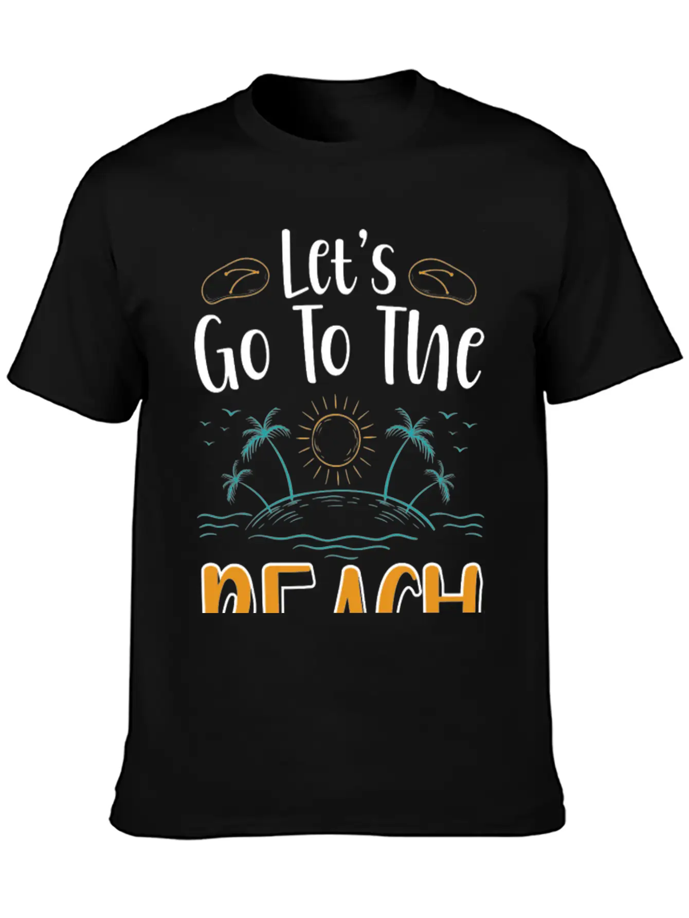 Vacation Sun Summer Vacation Sand Essential Cotton Tee For Daily Outfits – Unisex Style