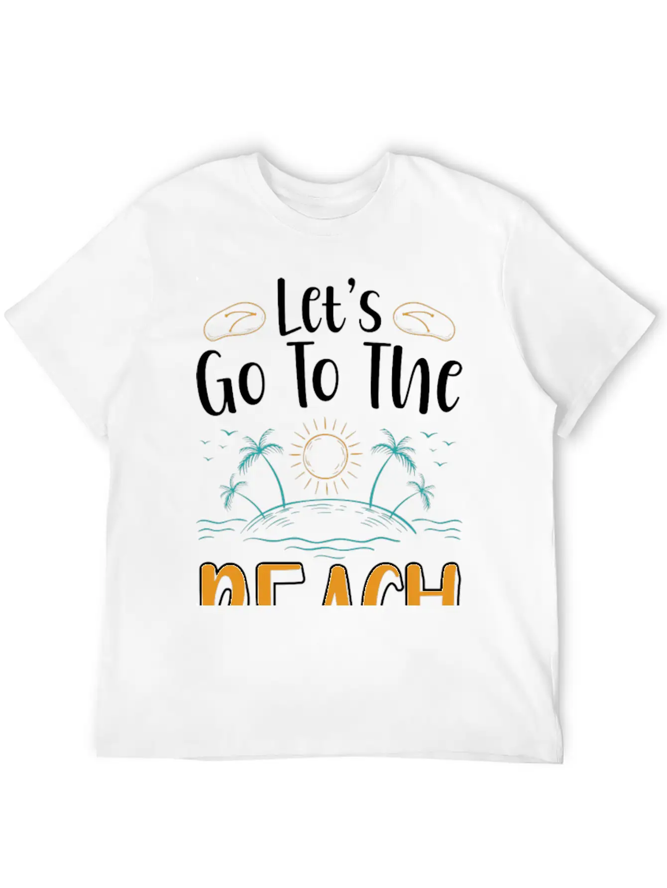 Vacation Sun Summer Vacation Sand Essential Cotton Tee For Daily Outfits – Unisex Style