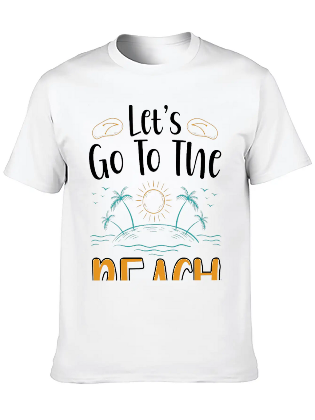 Vacation Sun Summer Vacation Sand Essential Cotton Tee For Daily Outfits – Unisex Style