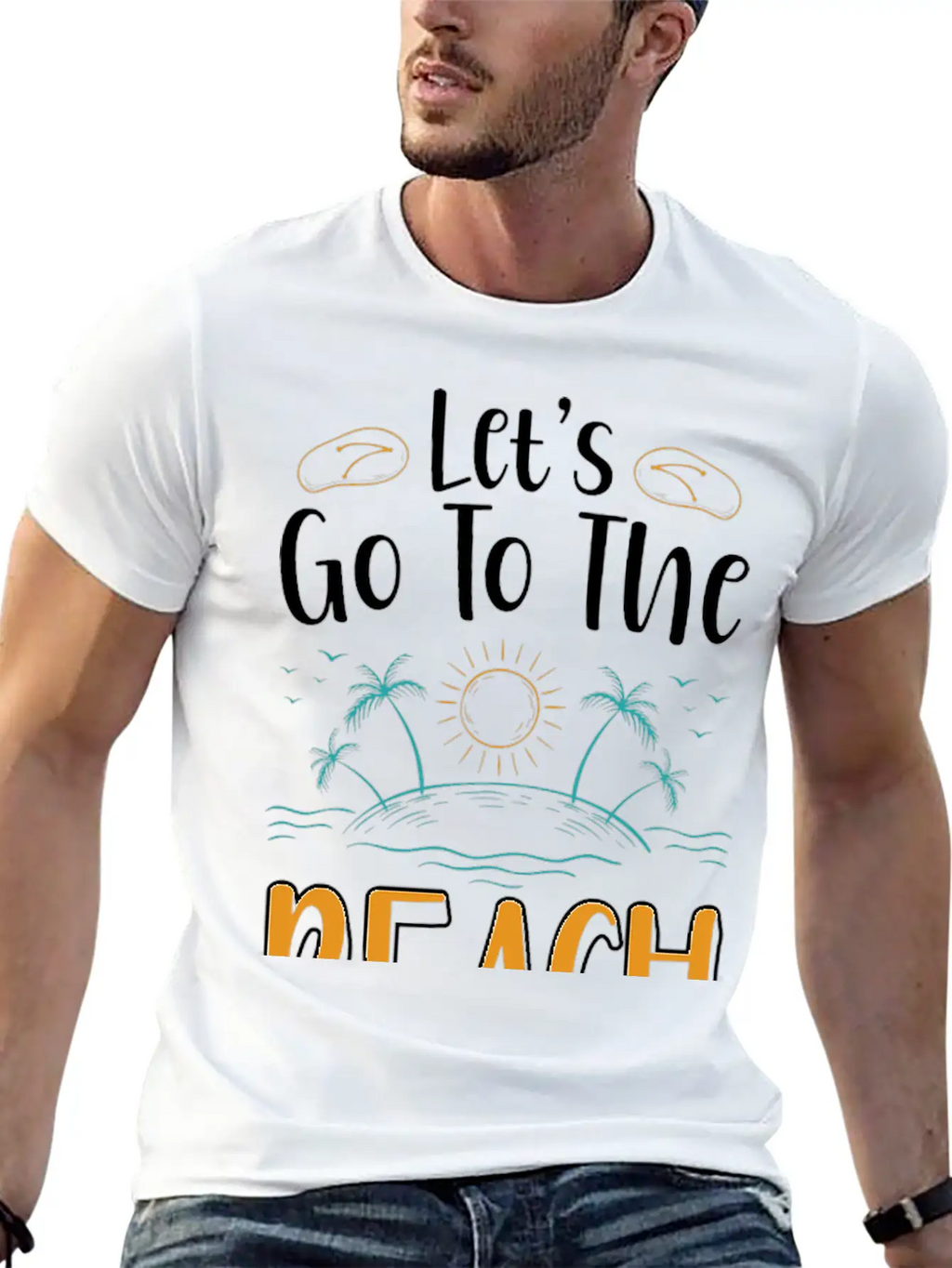 Vacation Sun Summer Vacation Sand Essential Cotton Tee For Daily Outfits – Unisex Style