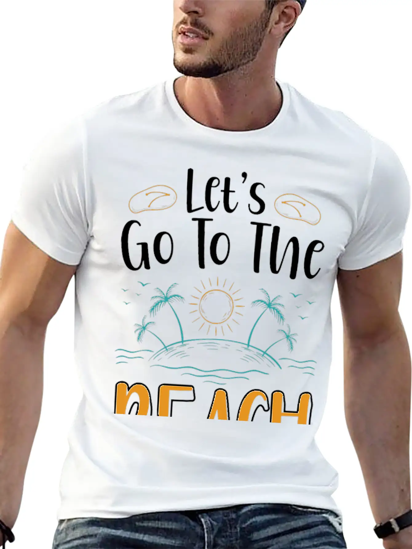 Vacation Sun Summer Vacation Sand Essential Cotton Tee For Daily Outfits – Unisex Style