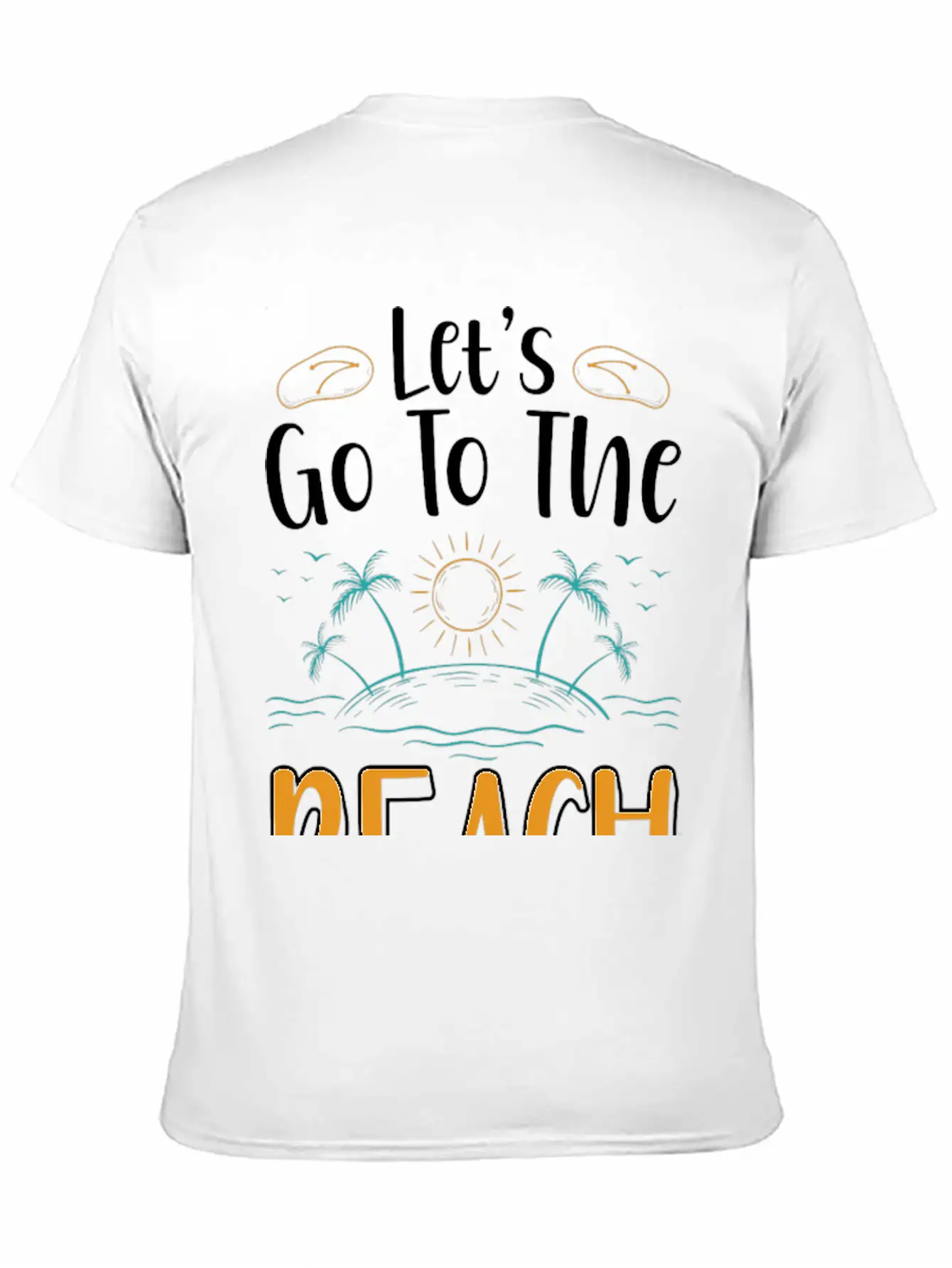 Vacation Sun Summer Vacation Sand Essential Cotton Tee For Daily Outfits – Unisex Style