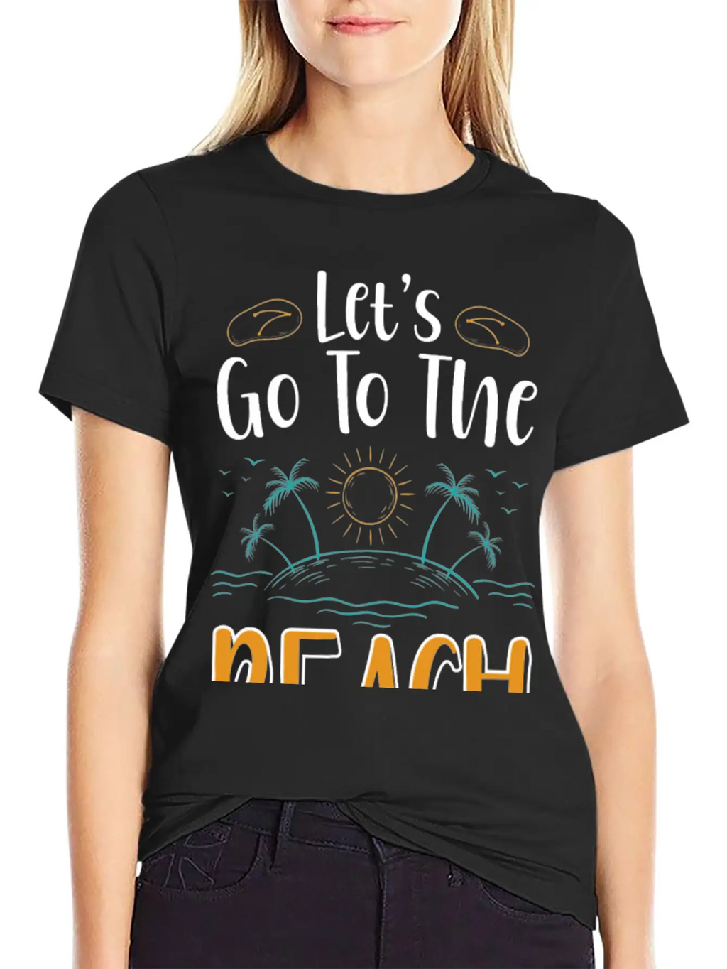 Vacation Sun Summer Vacation Sand Essential Cotton Tee For Daily Outfits – Unisex Style
