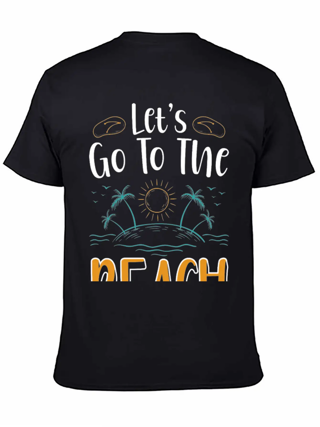 Vacation Sun Summer Vacation Sand Essential Cotton Tee For Daily Outfits – Unisex Style
