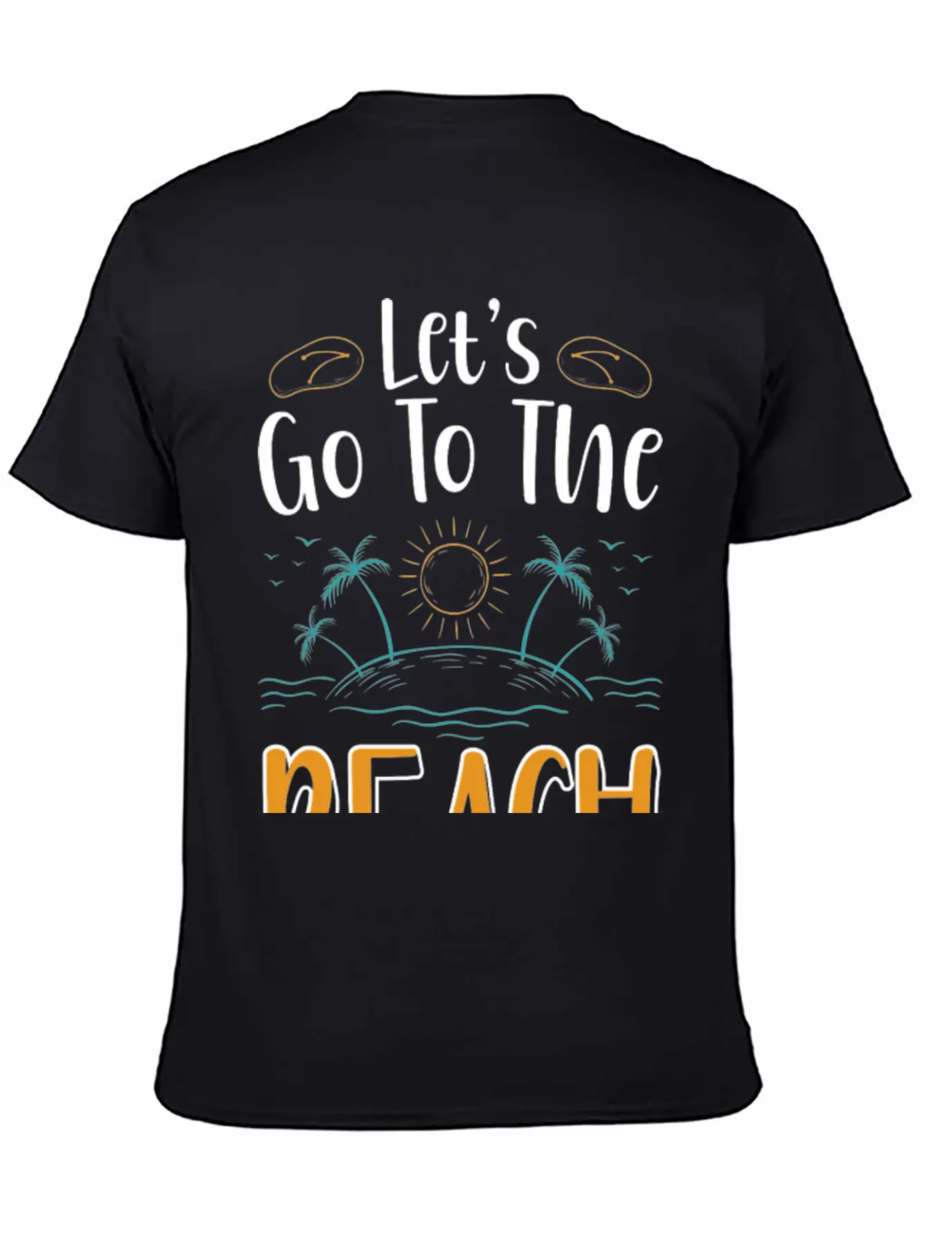 Vacation Sun Summer Vacation Sand Essential Cotton Tee For Daily Outfits – Unisex Style