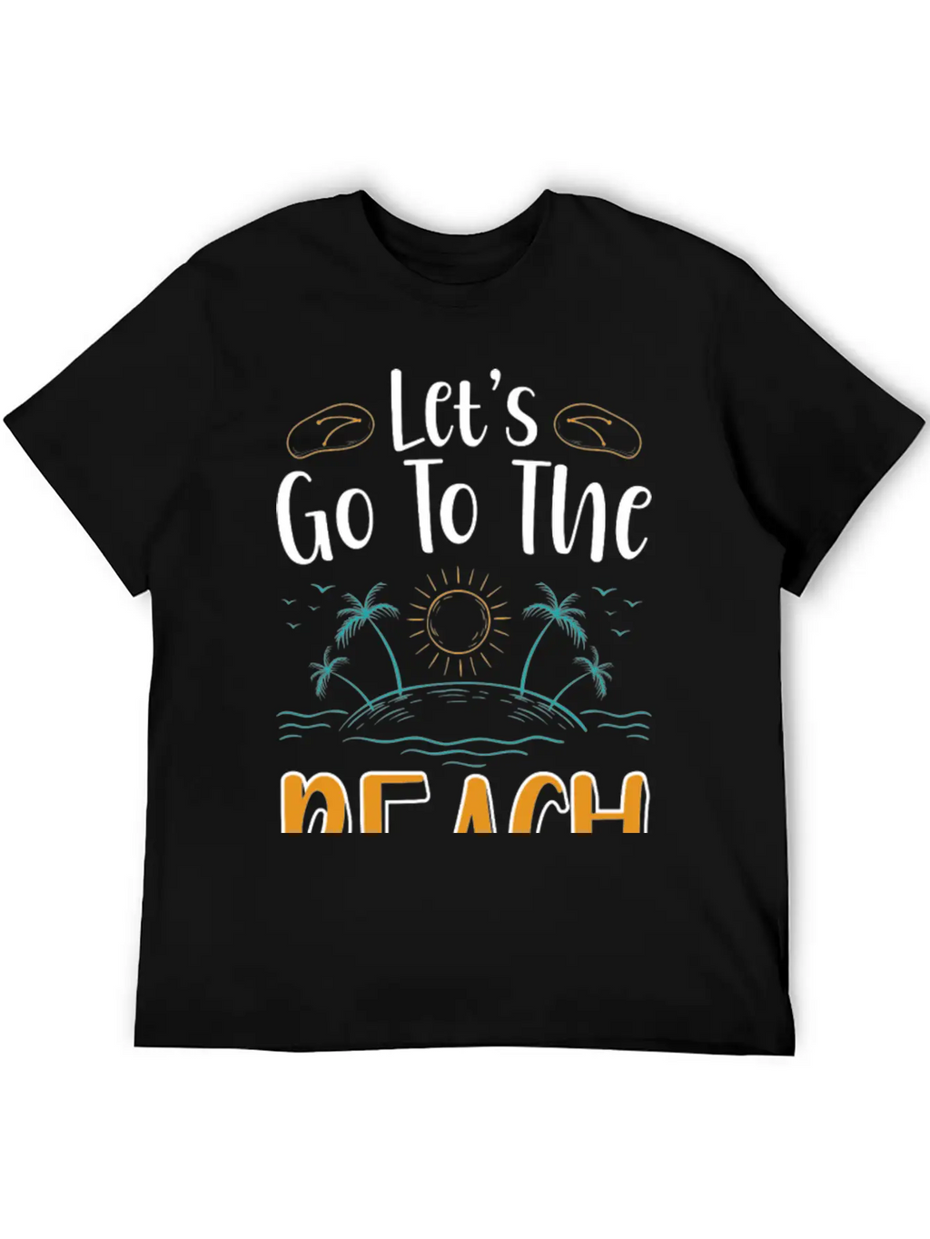 Vacation Sun Summer Vacation Sand Essential Cotton Tee For Daily Outfits – Unisex Style
