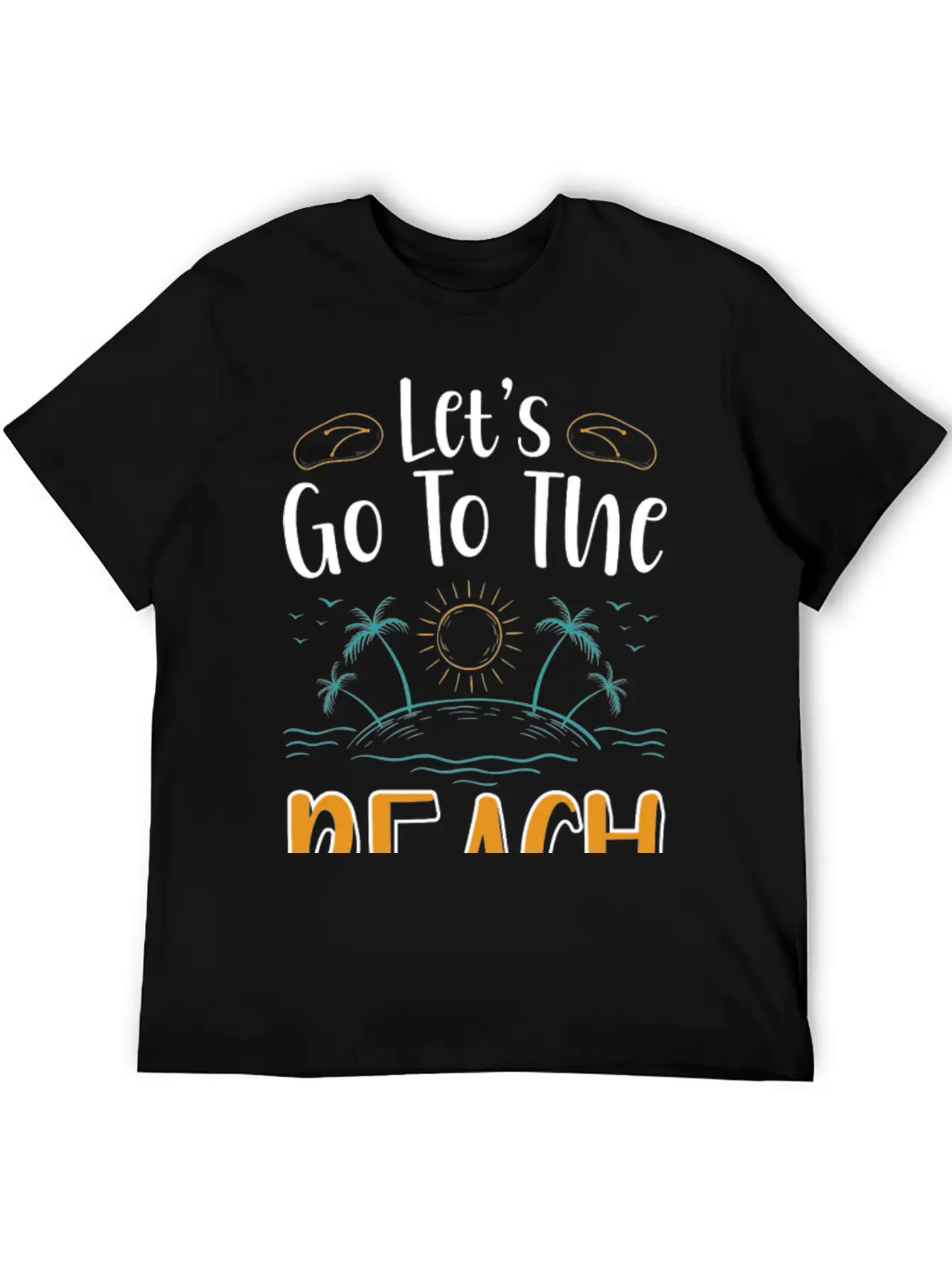 Vacation Sun Summer Vacation Sand Essential Cotton Tee For Daily Outfits – Unisex Style
