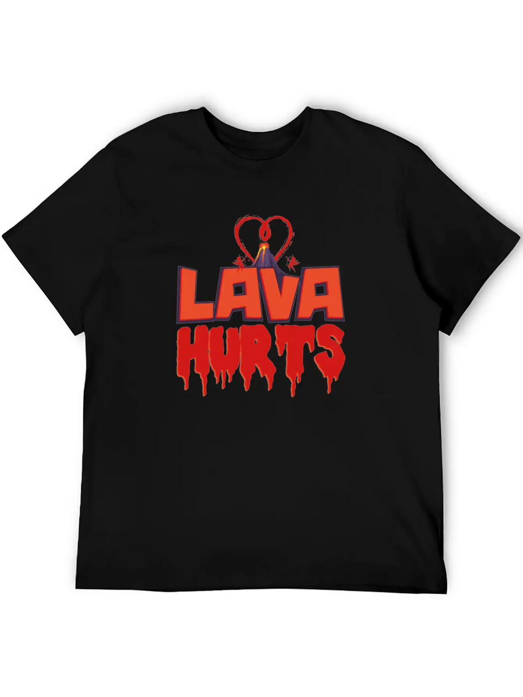 Valentines Day Lava Hurts Classic Cotton Tee – Unisex Comfort For Any Season