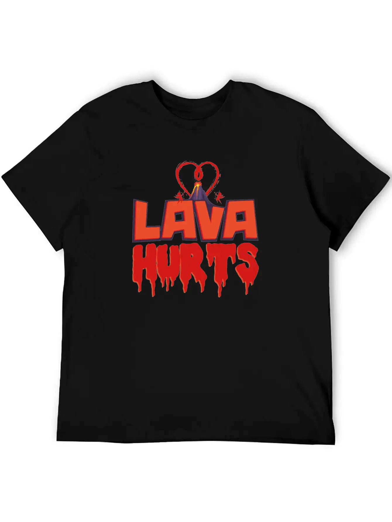 Valentines Day Lava Hurts Classic Cotton Tee – Unisex Comfort For Any Season