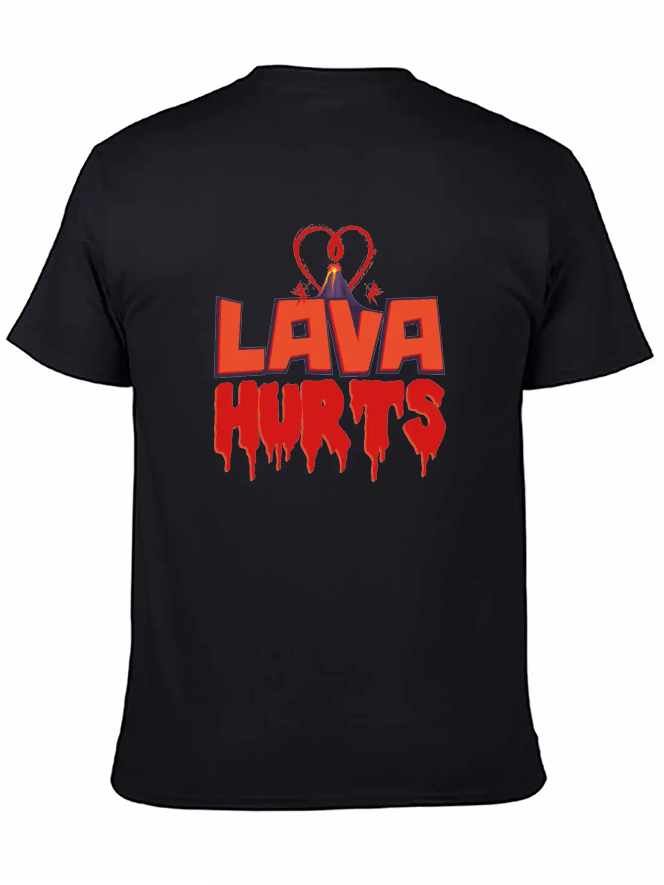 Valentines Day Lava Hurts Classic Cotton Tee – Unisex Comfort For Any Season