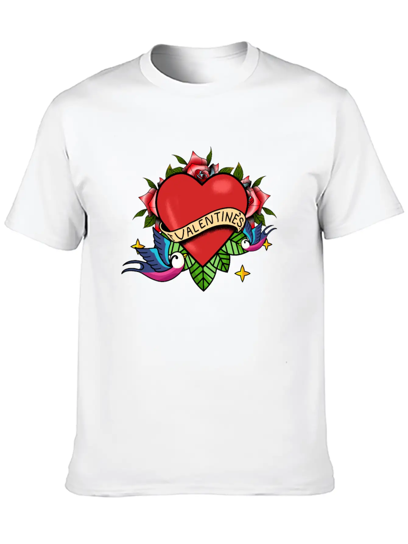 Valentine's Day Relaxed Everyday Tee – Lightweight And Durable Cotton