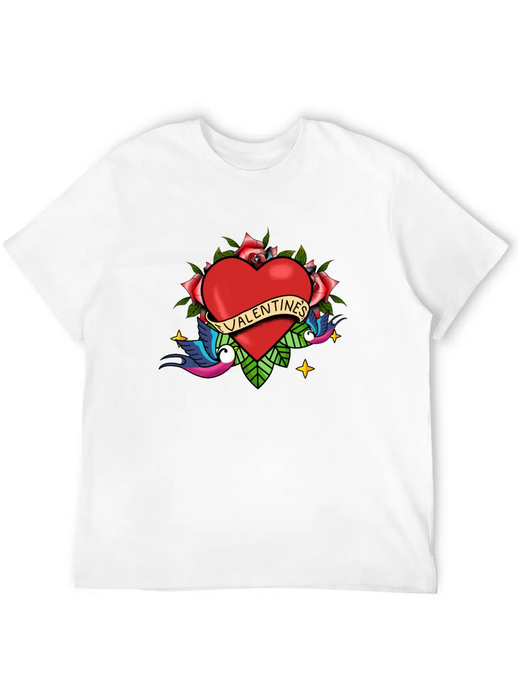 Valentine's Day Relaxed Everyday Tee – Lightweight And Durable Cotton