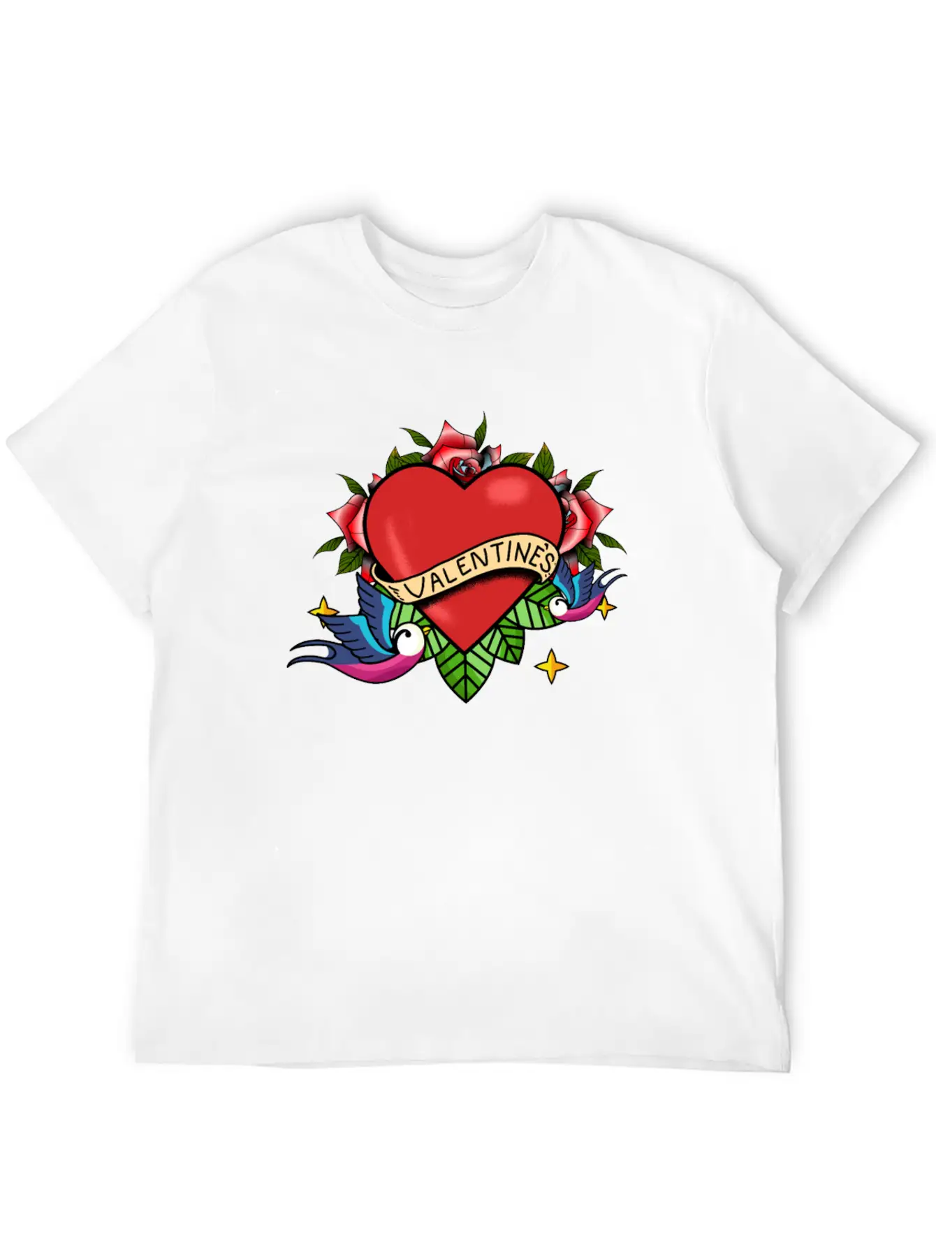 Valentine's Day Relaxed Everyday Tee – Lightweight And Durable Cotton
