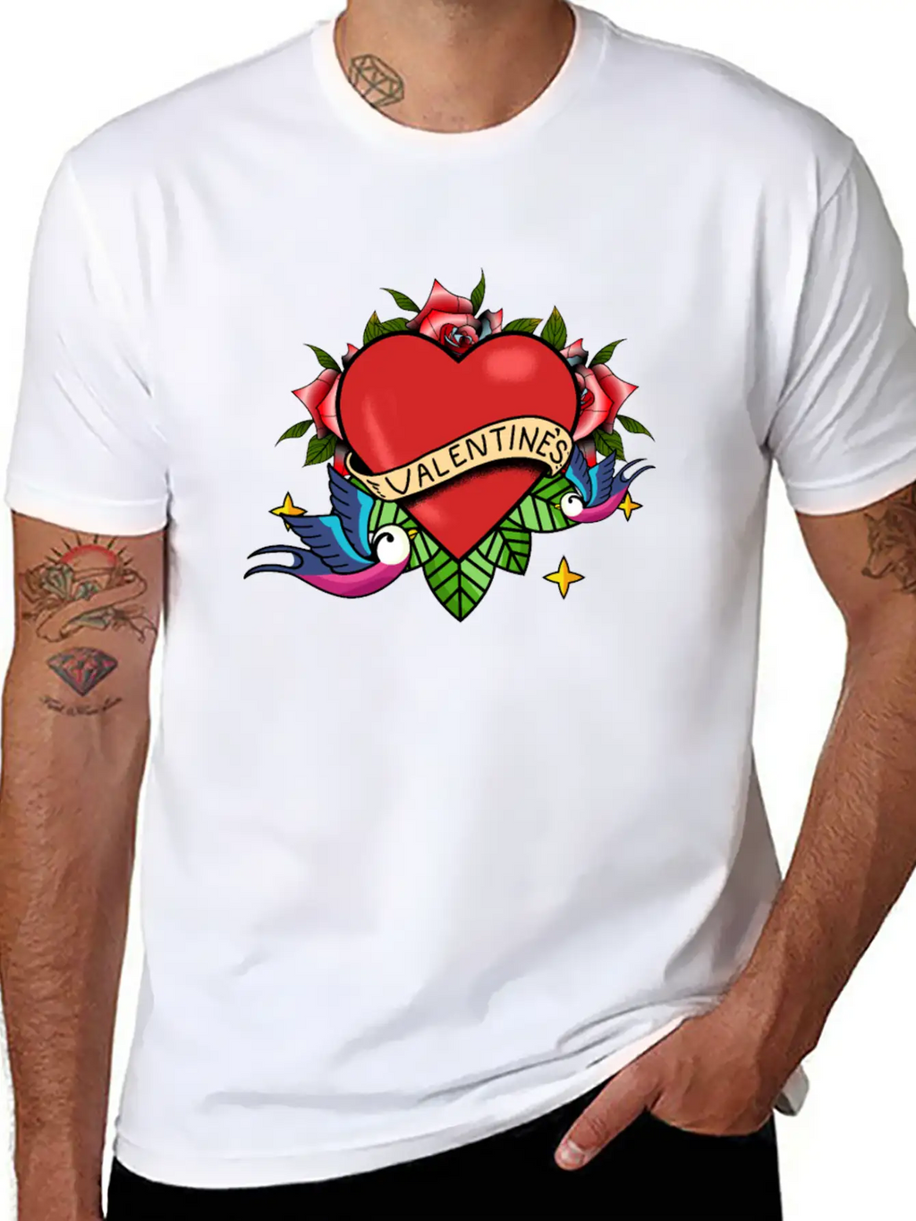 Valentine's Day Relaxed Everyday Tee – Lightweight And Durable Cotton