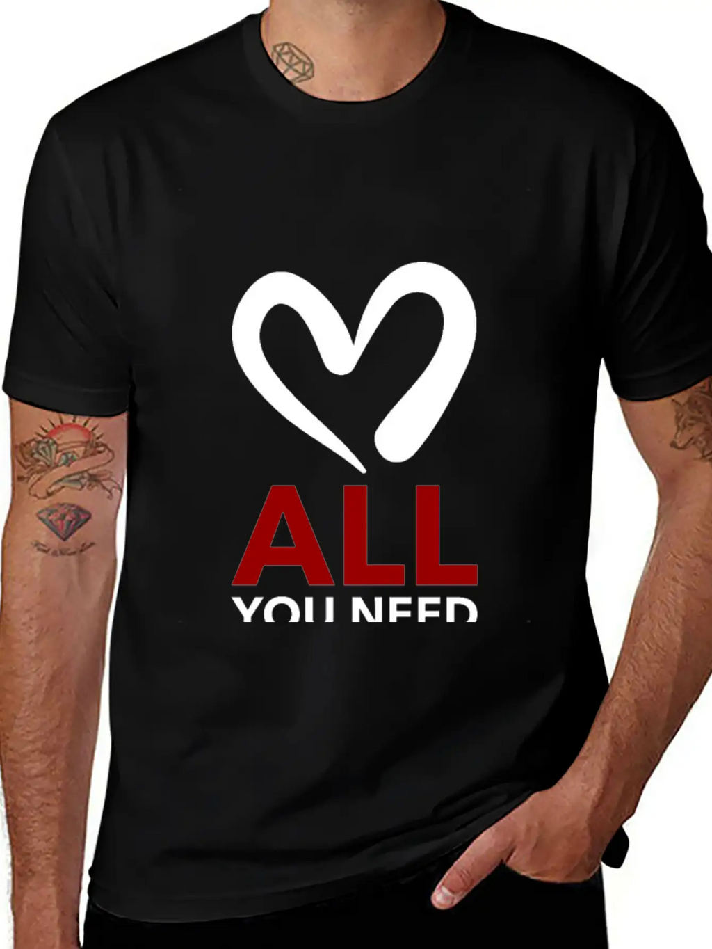 Valentine's Day Stylish Everyday T-Shirt – Unisex Basic Cotton Tee