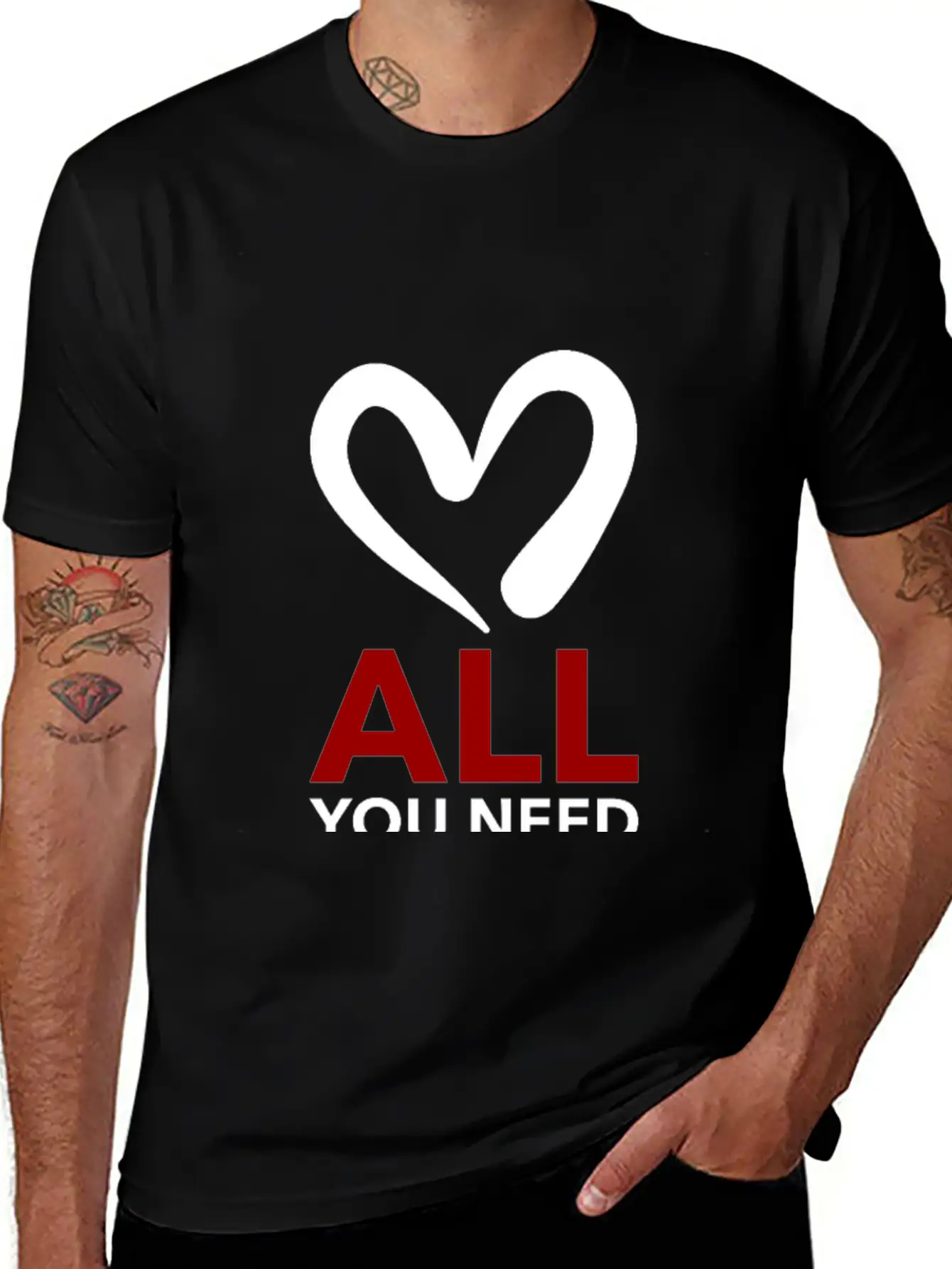 Valentine's Day Stylish Everyday T-Shirt – Unisex Basic Cotton Tee