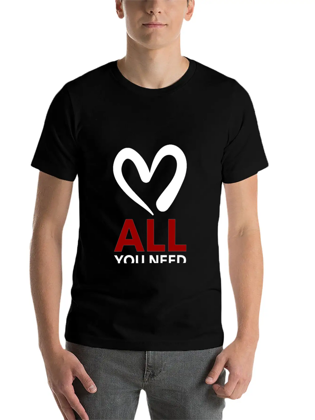Valentine's Day Stylish Everyday T-Shirt – Unisex Basic Cotton Tee