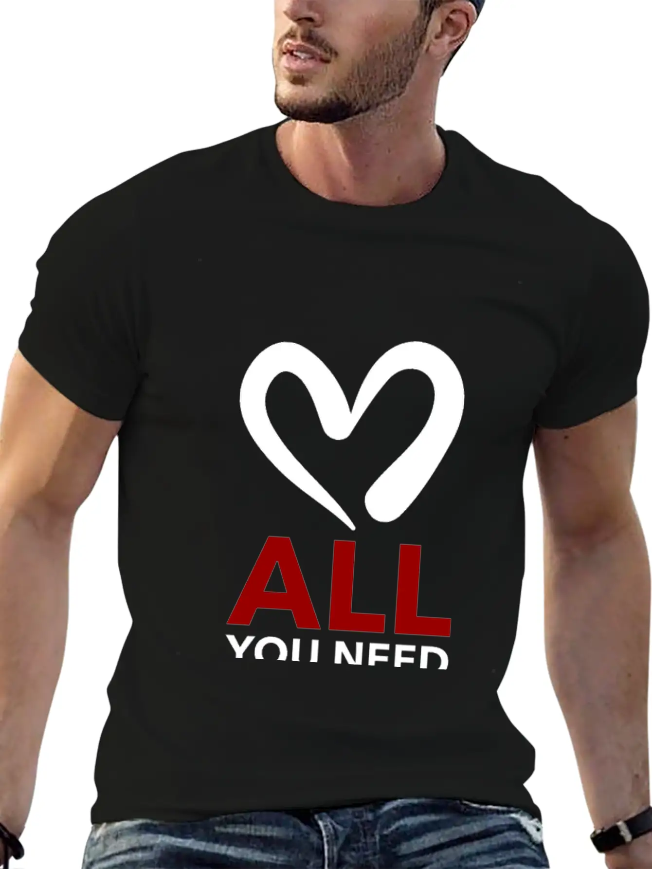 Valentine's Day Stylish Everyday T-Shirt – Unisex Basic Cotton Tee