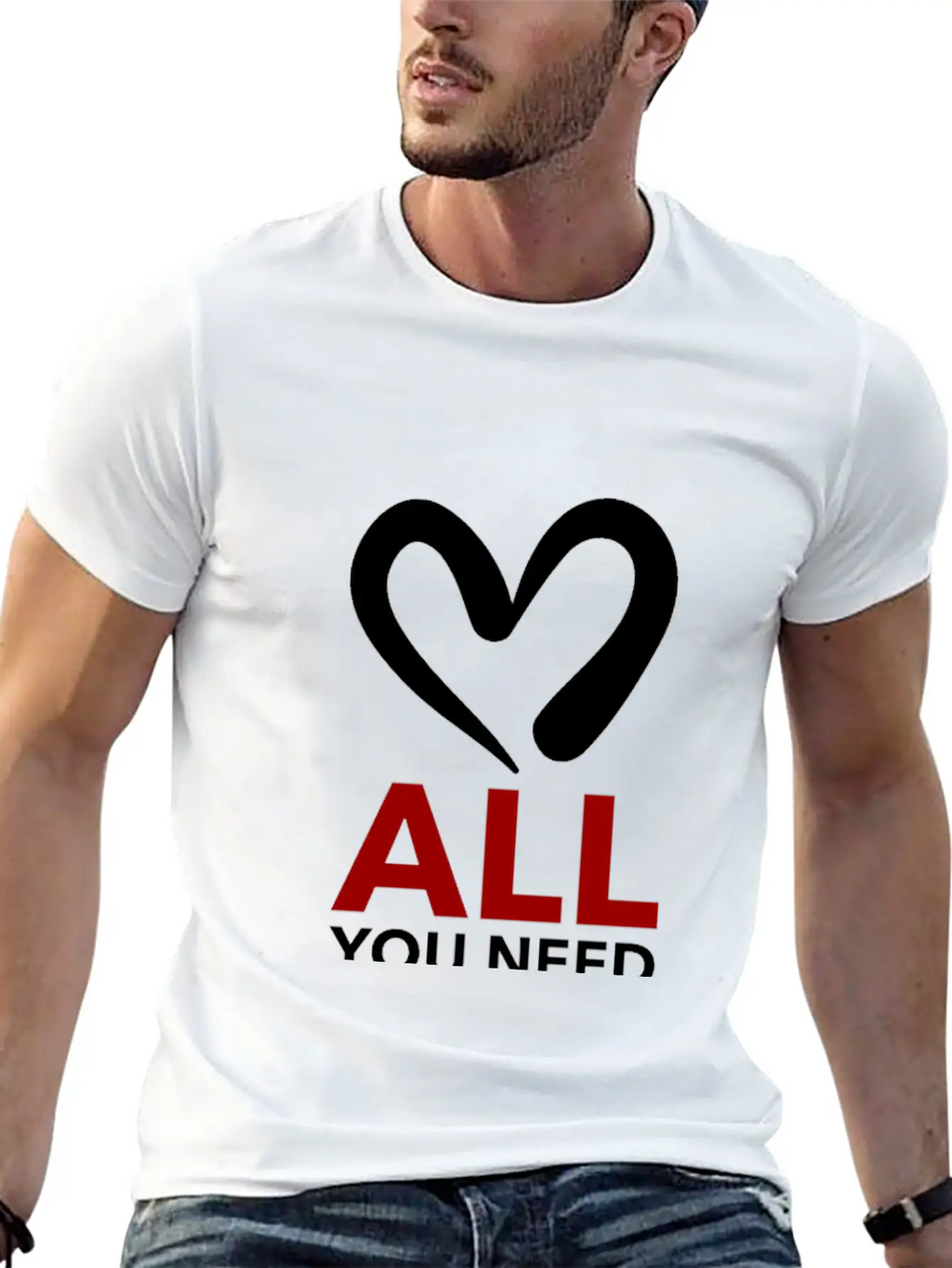 Valentine's Day Stylish Everyday T-Shirt – Unisex Basic Cotton Tee