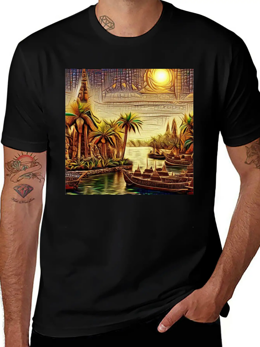Valley Classic Cotton Tee – Unisex Comfort For Any Season