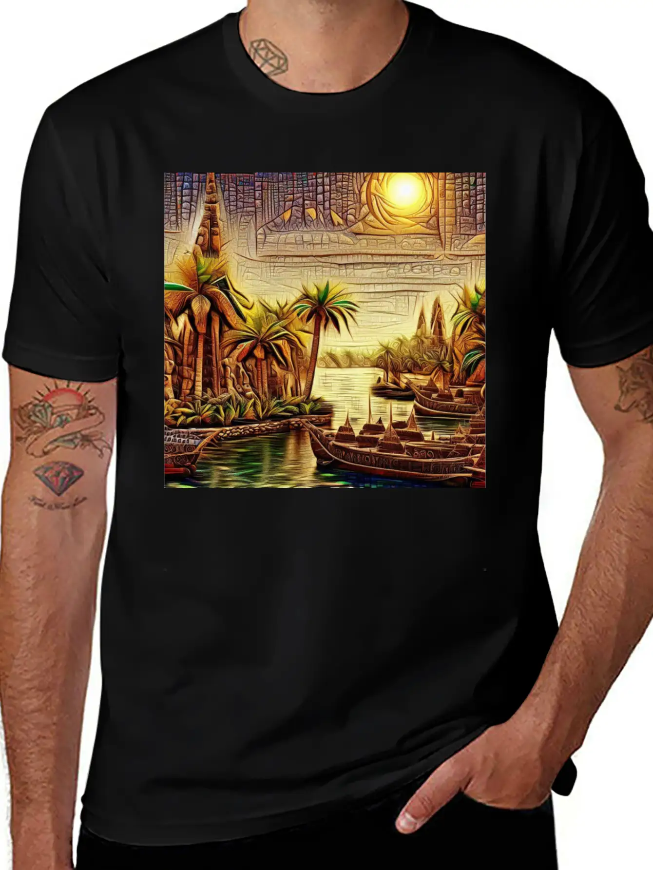 Valley Classic Cotton Tee – Unisex Comfort For Any Season