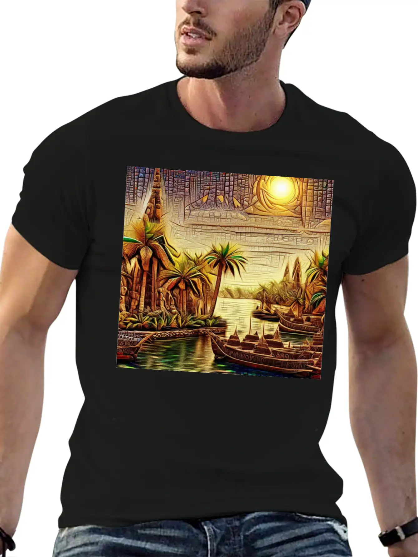 Valley Classic Cotton Tee – Unisex Comfort For Any Season