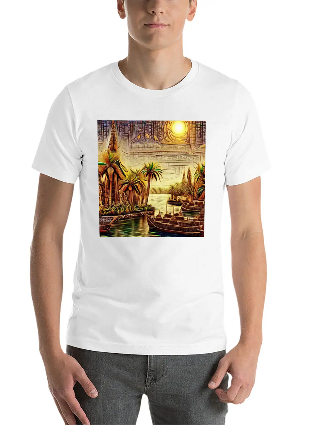 Valley Classic Cotton Tee – Unisex Comfort For Any Season