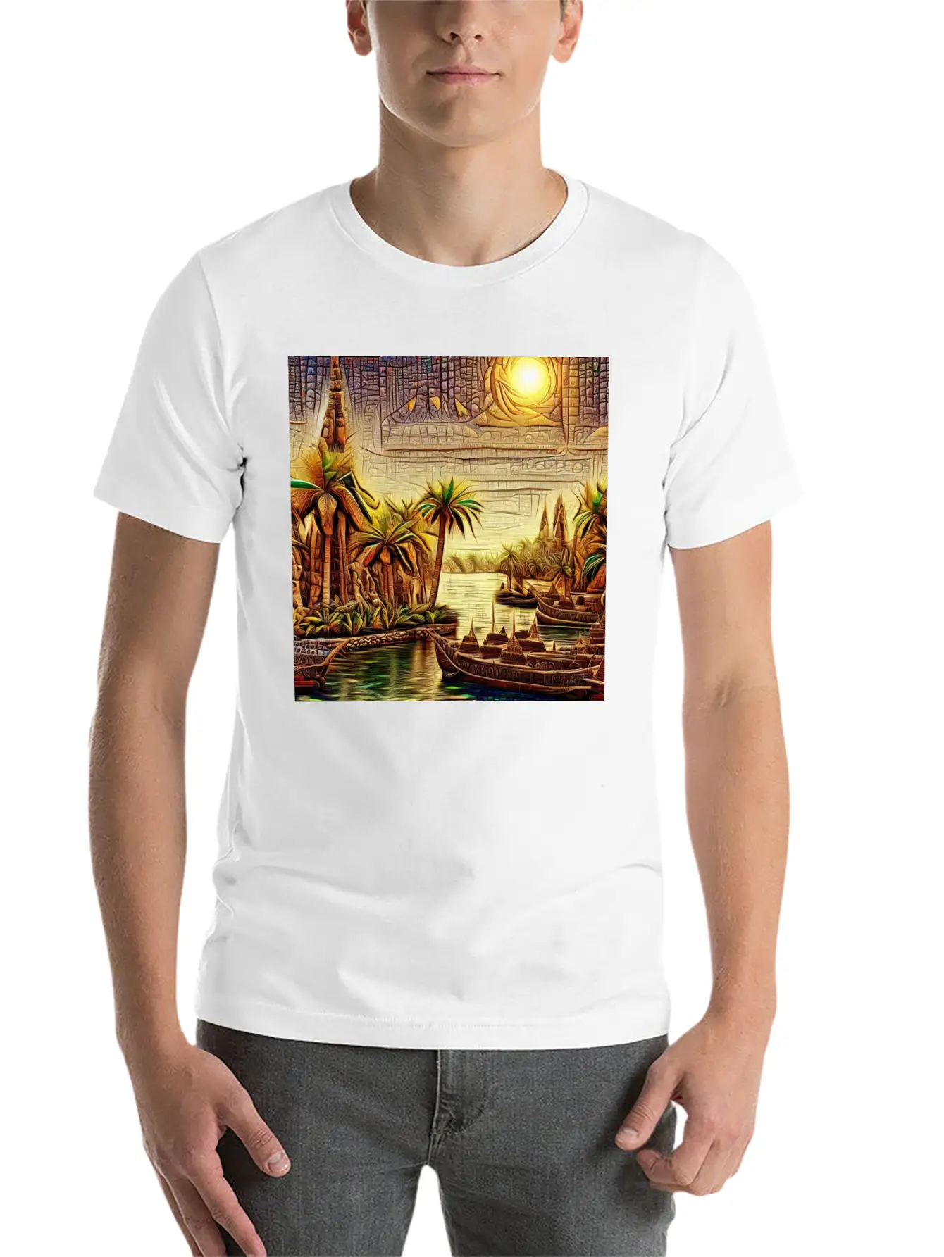 Valley Classic Cotton Tee – Unisex Comfort For Any Season
