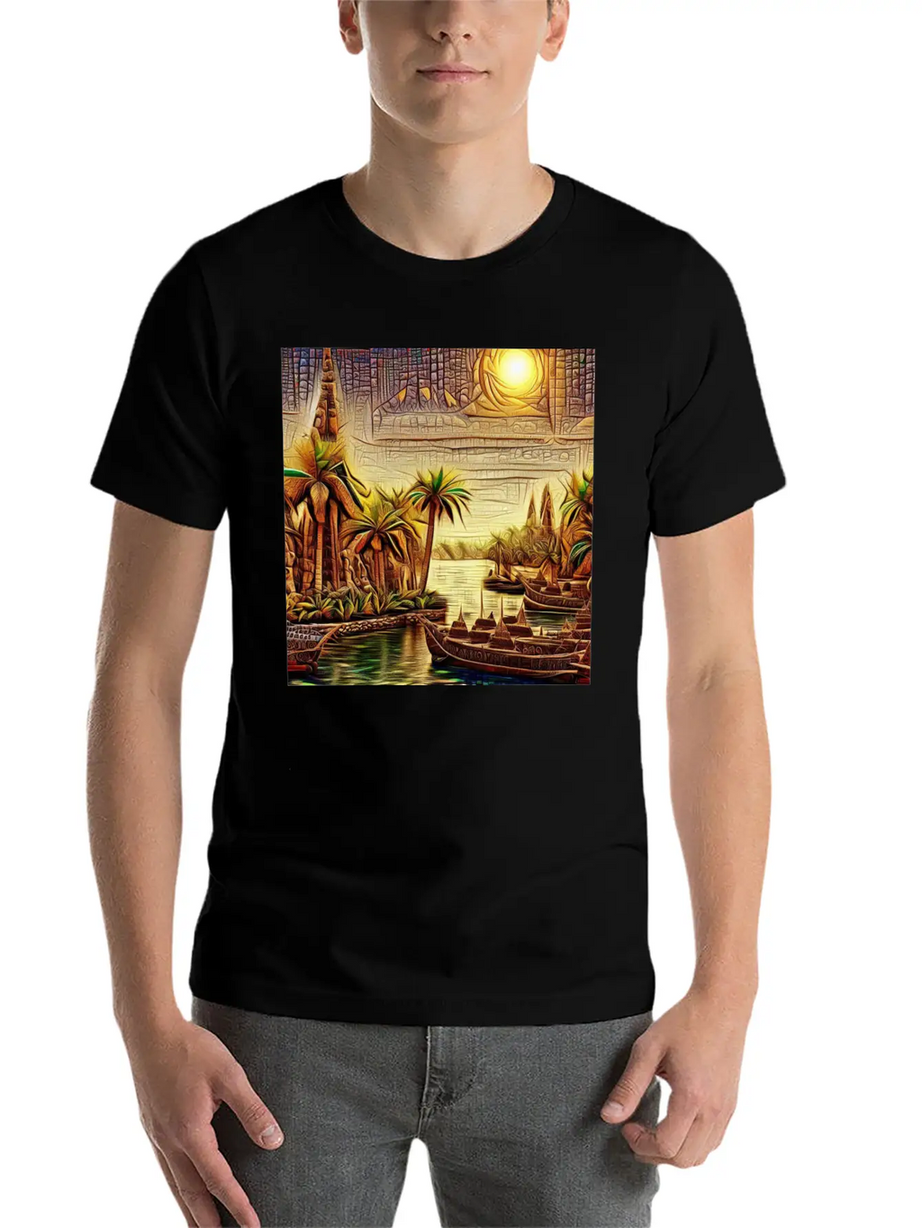 Valley Classic Cotton Tee – Unisex Comfort For Any Season