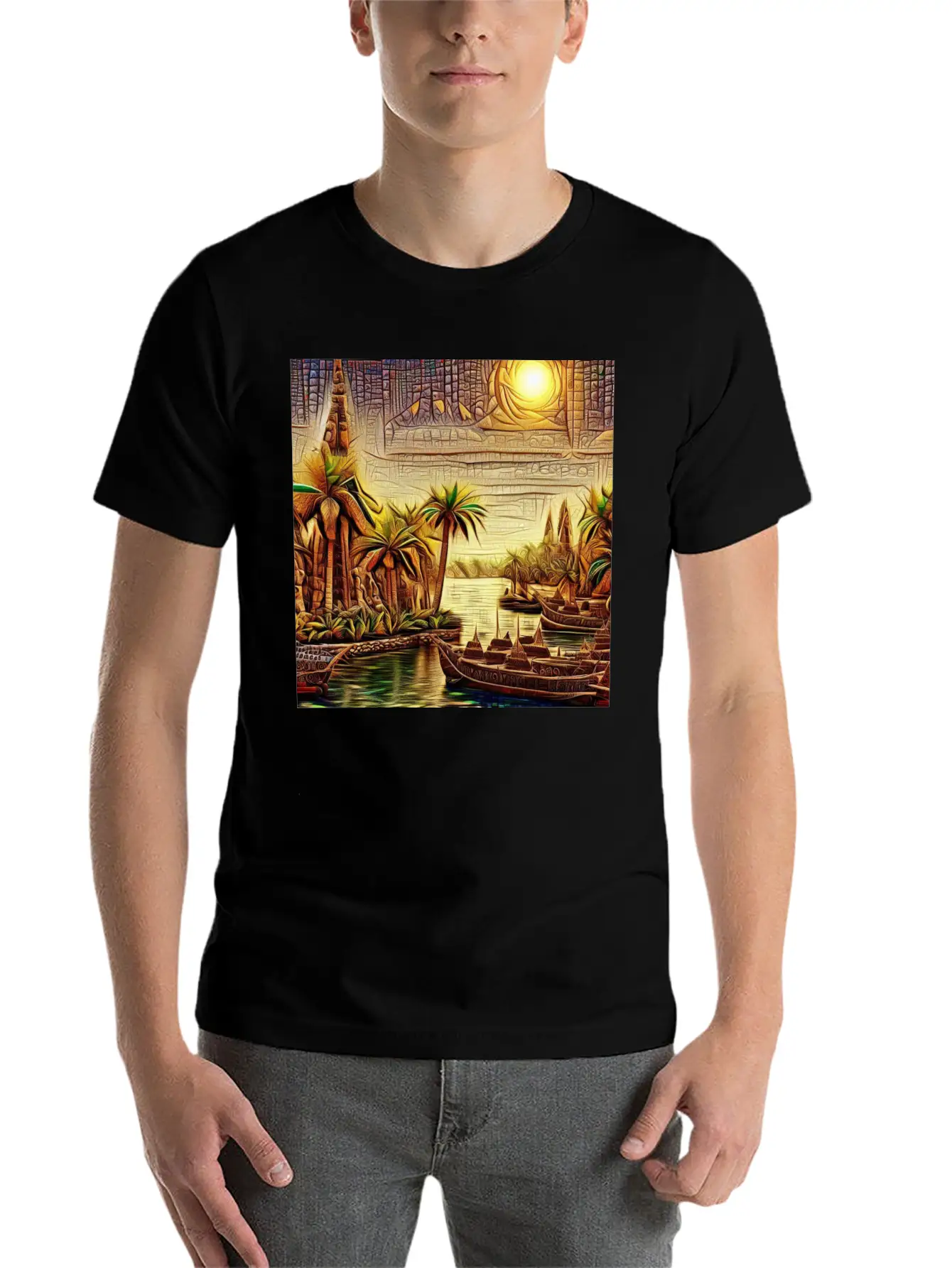 Valley Classic Cotton Tee – Unisex Comfort For Any Season