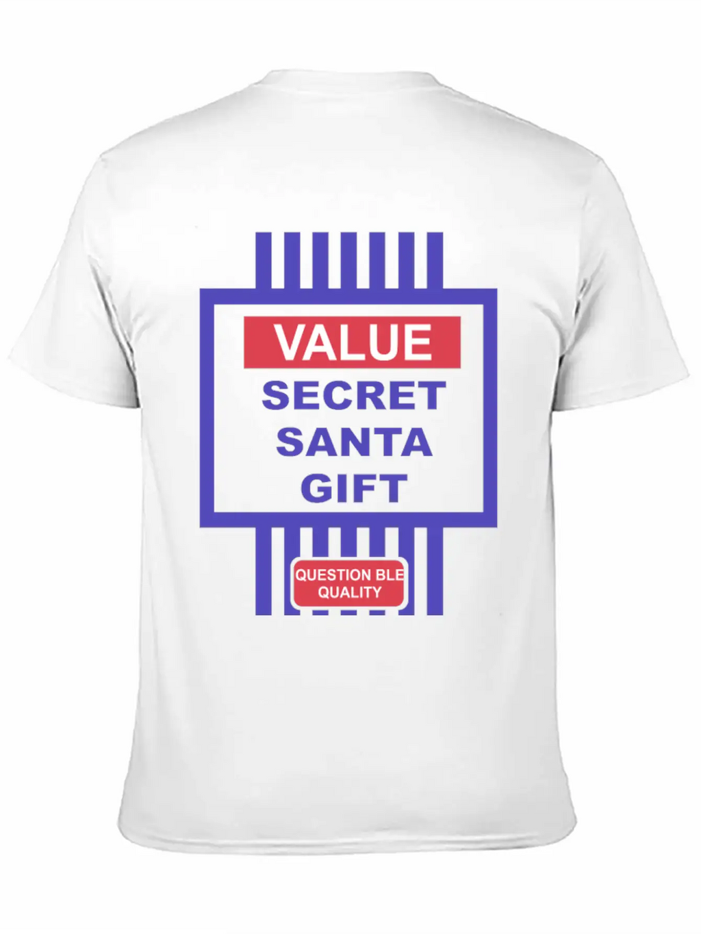 Value Secret Santa Gift Breathable Soft Cotton T-Shirt – Timeless Casual Look