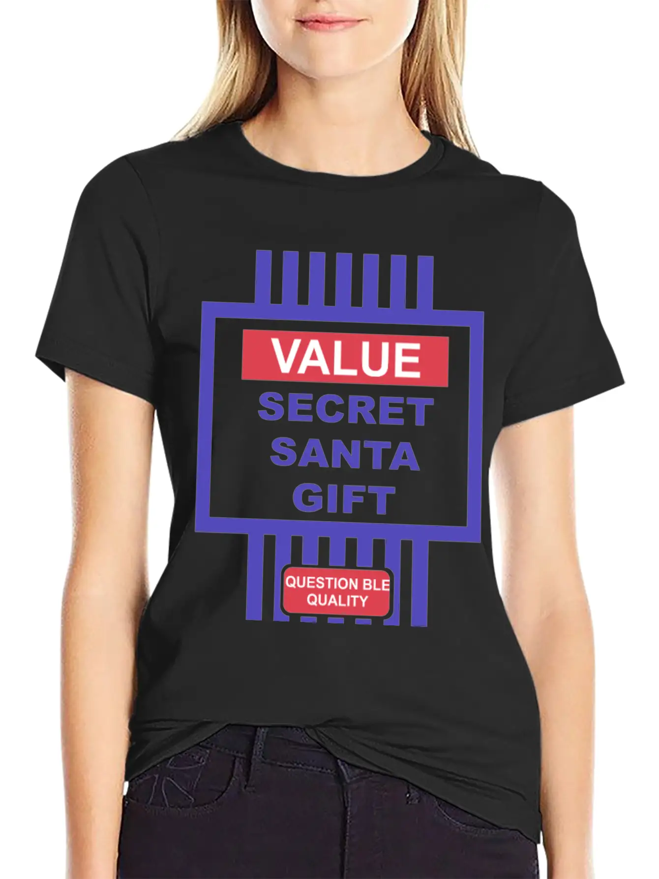 Value Secret Santa Gift Breathable Soft Cotton T-Shirt – Timeless Casual Look