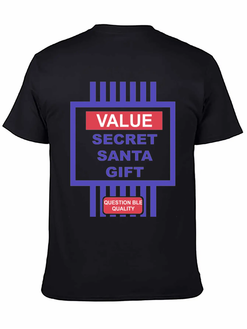 Value Secret Santa Gift Breathable Soft Cotton T-Shirt – Timeless Casual Look