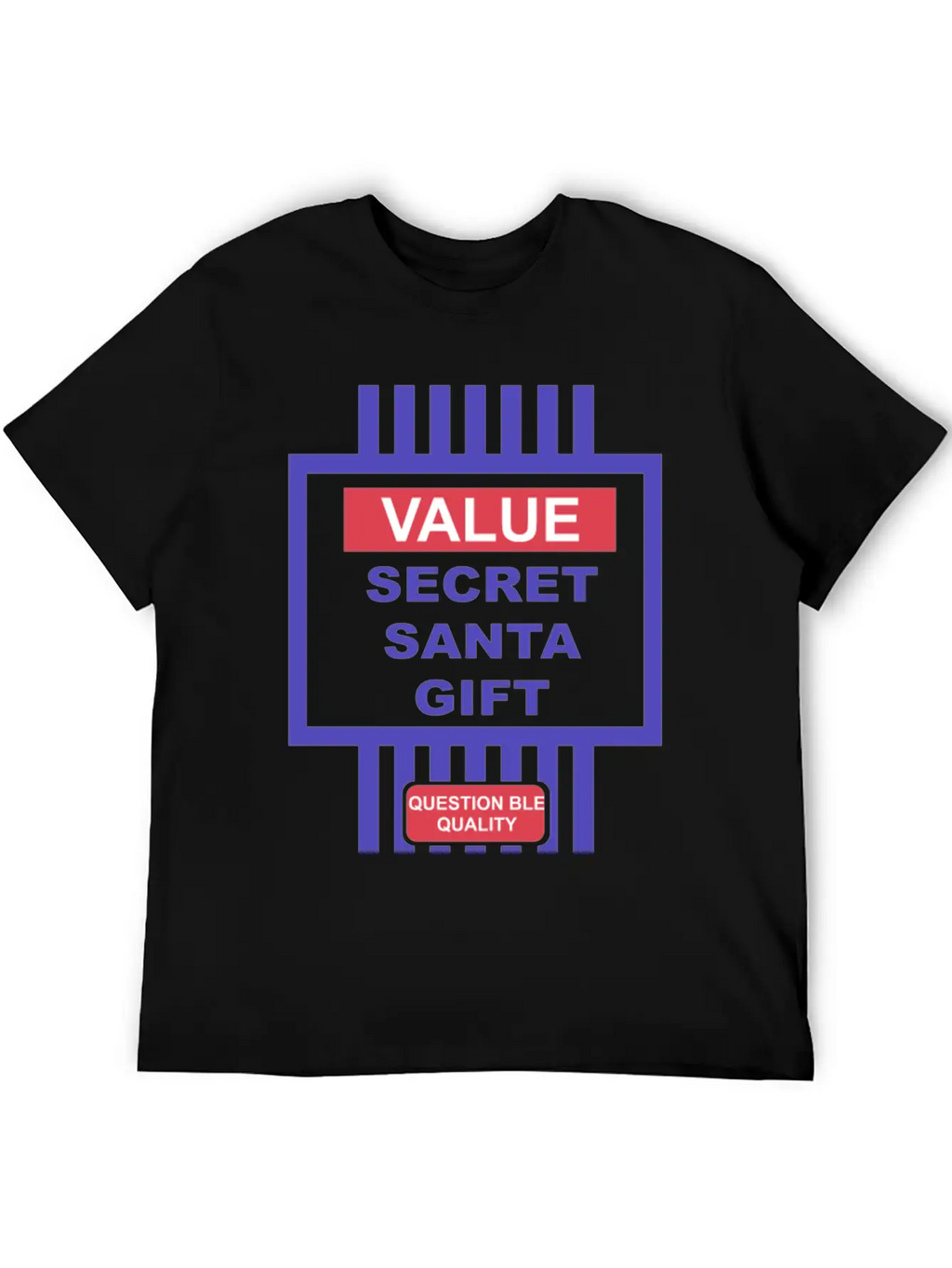 Value Secret Santa Gift Breathable Soft Cotton T-Shirt – Timeless Casual Look