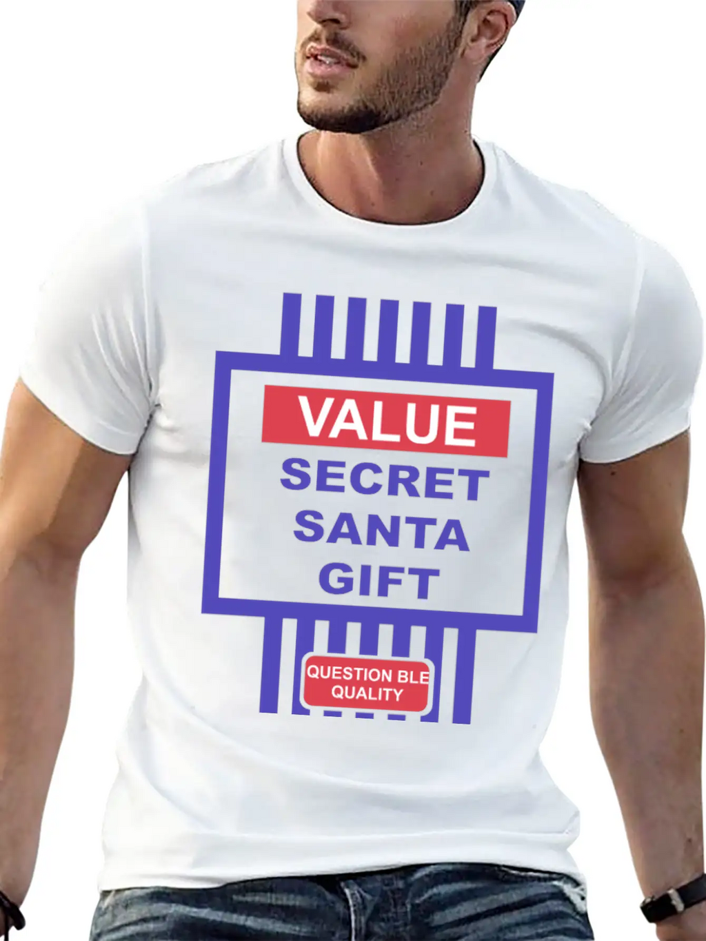 Value Secret Santa Gift Breathable Soft Cotton T-Shirt – Timeless Casual Look
