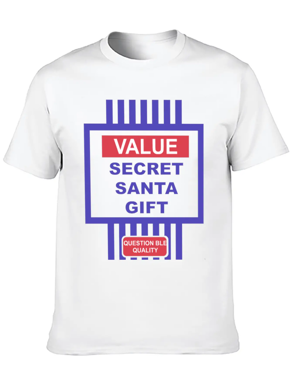 Value Secret Santa Gift Breathable Soft Cotton T-Shirt – Timeless Casual Look