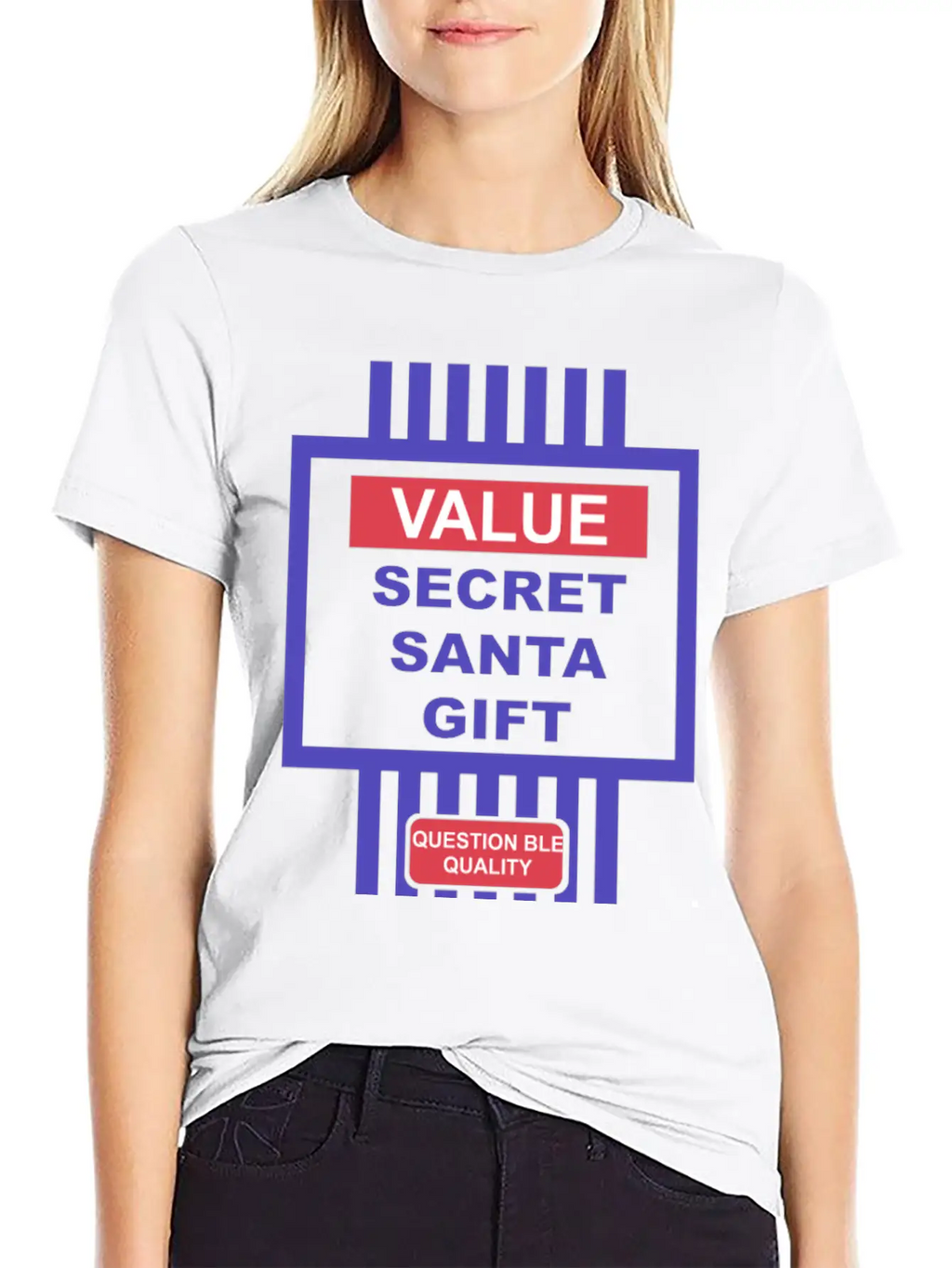 Value Secret Santa Gift Breathable Soft Cotton T-Shirt – Timeless Casual Look