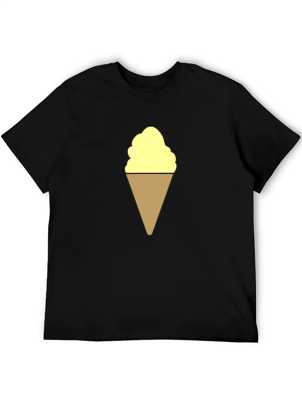 Vanilla Ice Cream Summer Ice Cream Gift Breathable Graphic T-Shirt – Perfect For Casual Days