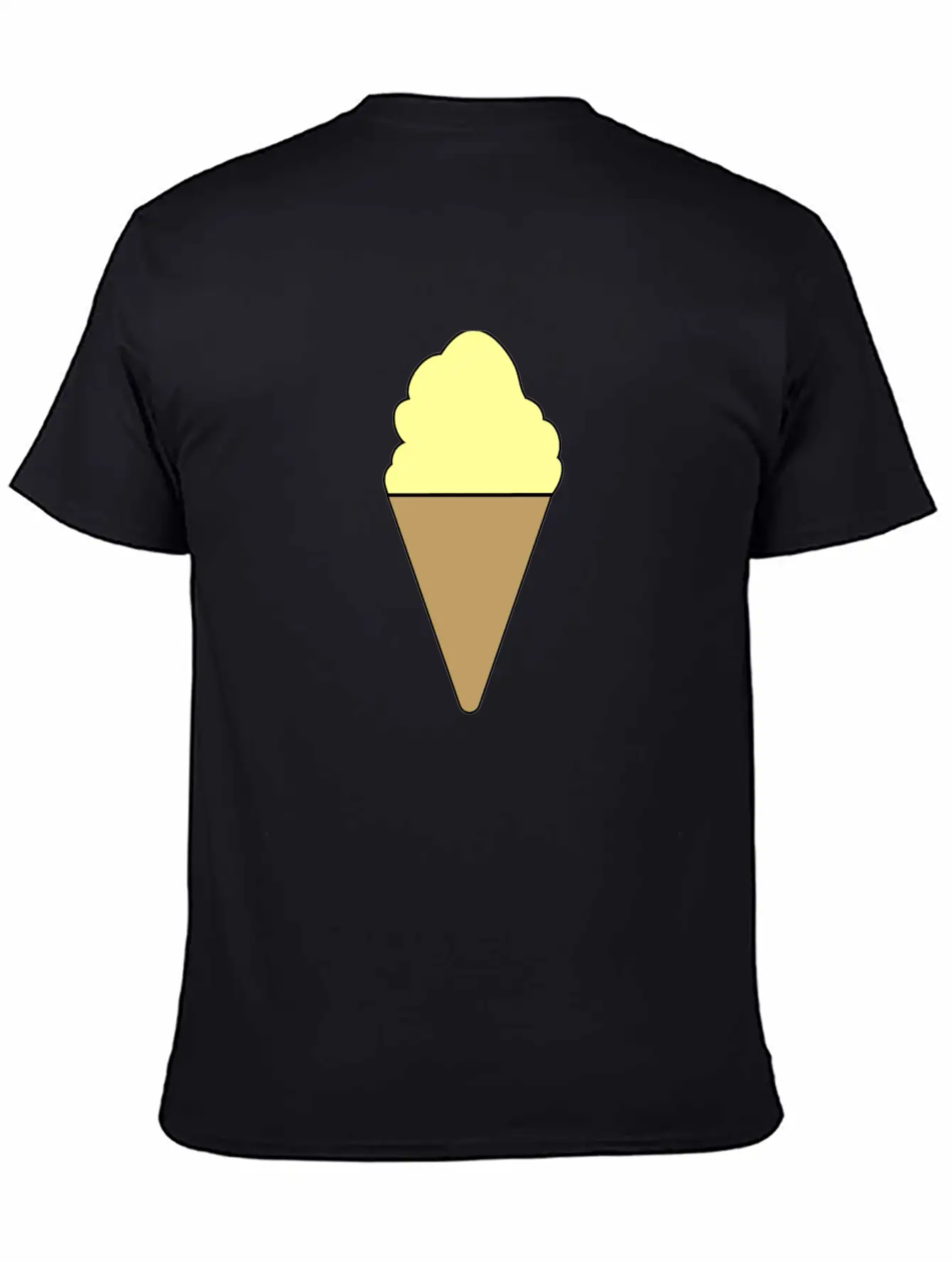 Vanilla Ice Cream Summer Ice Cream Gift Breathable Graphic T-Shirt – Perfect For Casual Days