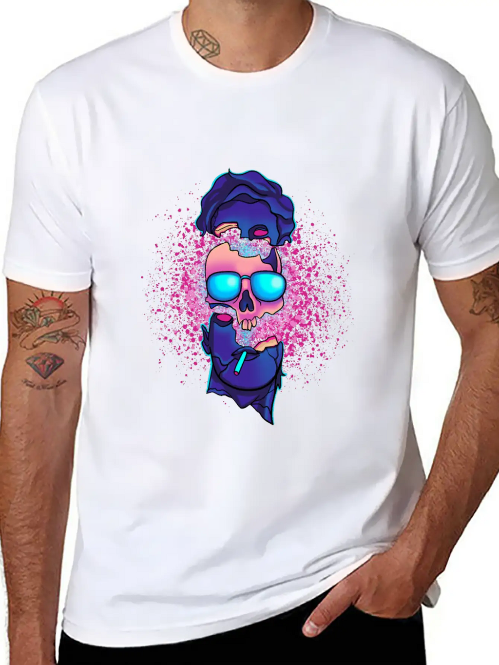 Vaporwave Sound Explosion Japanese Aesthetic Stylish Everyday T-Shirt – Unisex Basic Cotton Tee