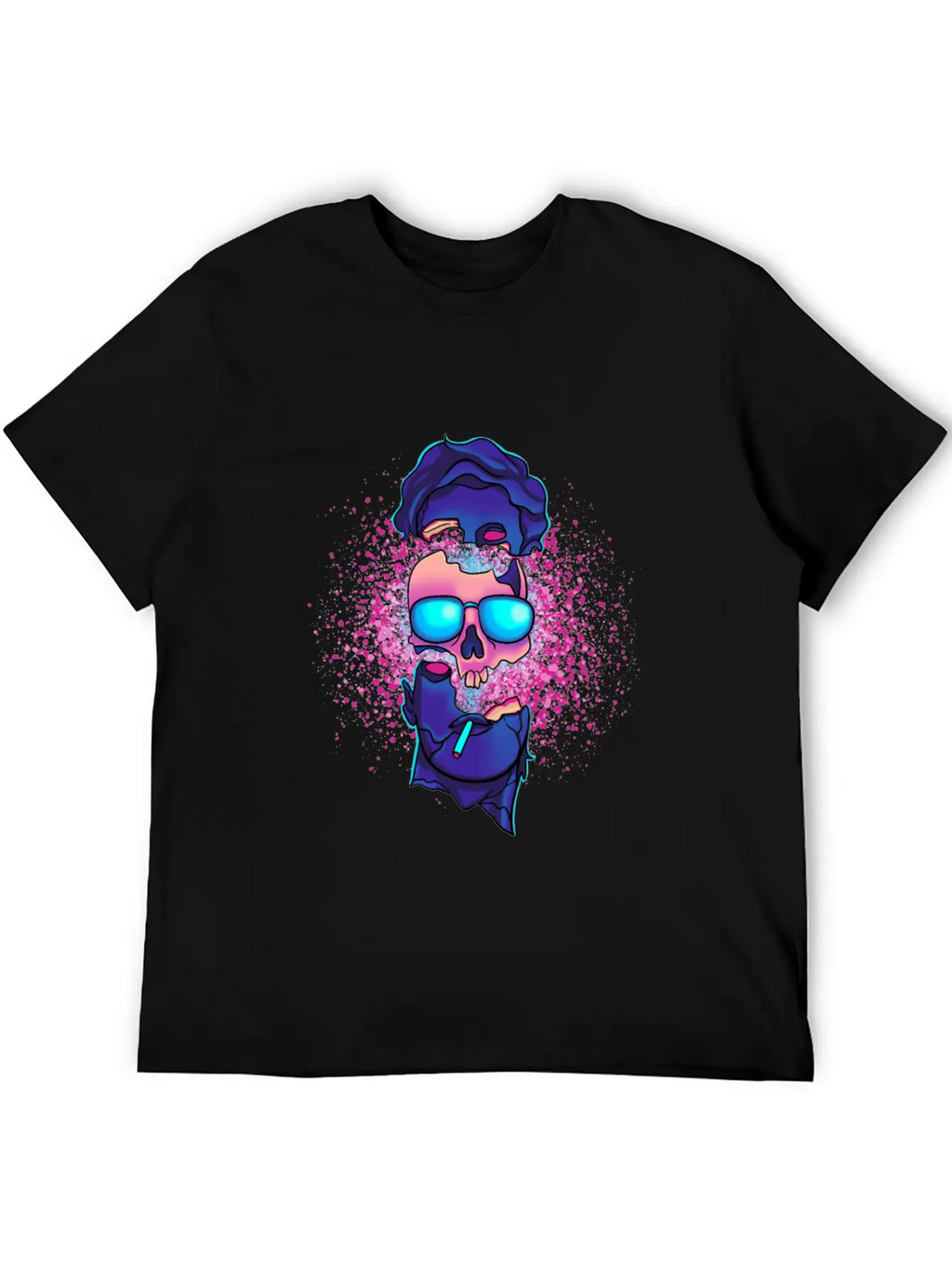 Vaporwave Sound Explosion Japanese Aesthetic Stylish Everyday T-Shirt – Unisex Basic Cotton Tee