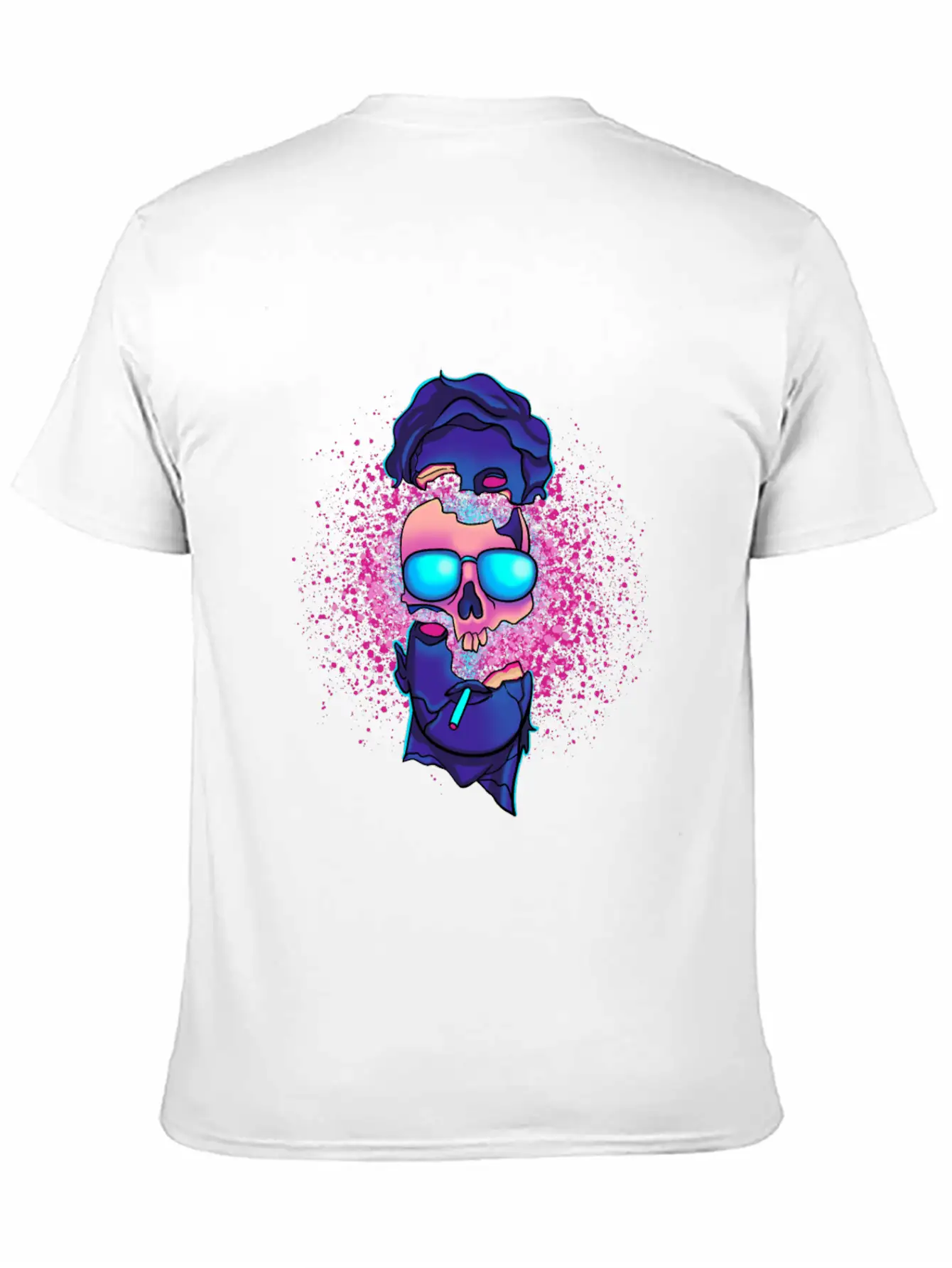 Vaporwave Sound Explosion Japanese Aesthetic Stylish Everyday T-Shirt – Unisex Basic Cotton Tee