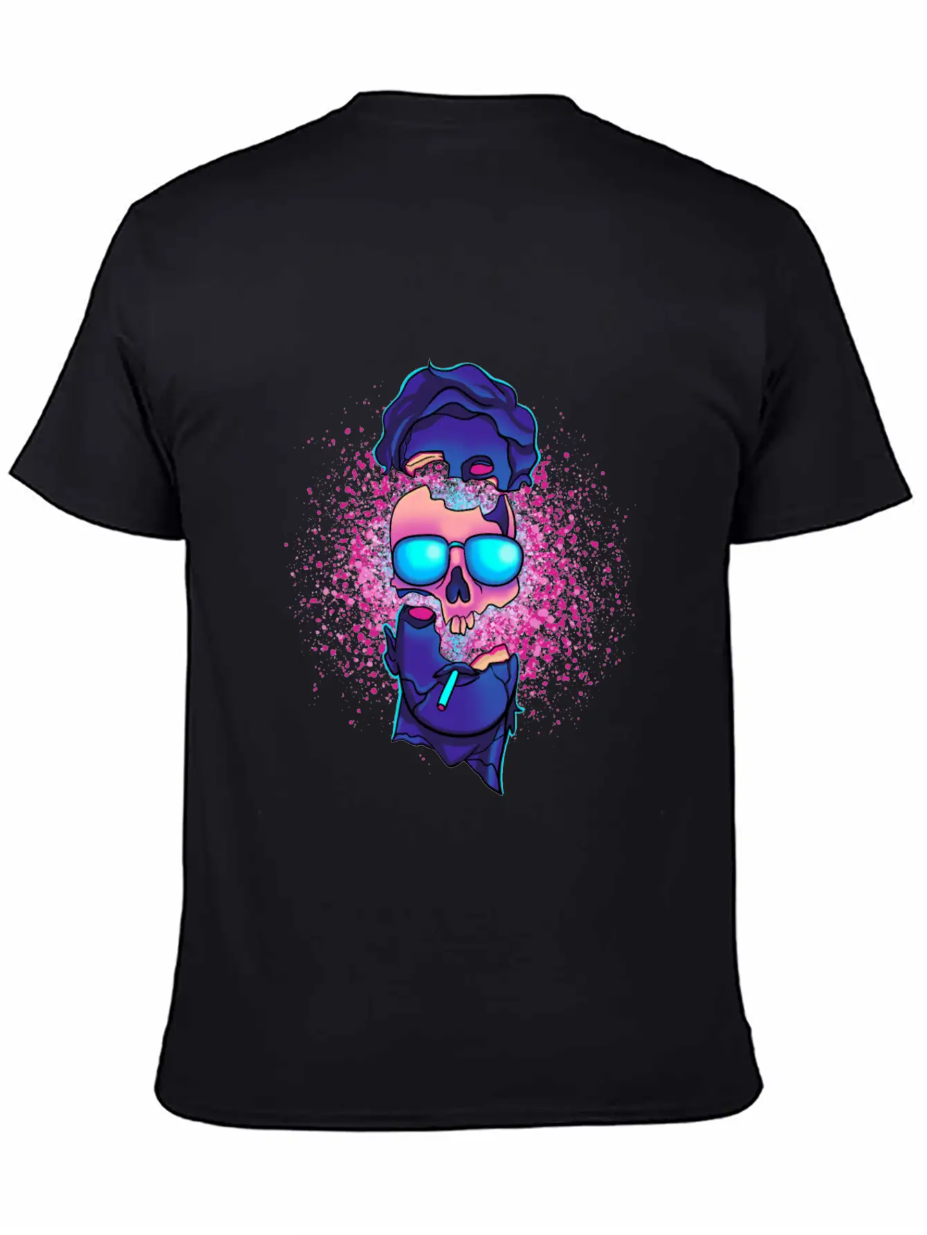 Vaporwave Sound Explosion Japanese Aesthetic Stylish Everyday T-Shirt – Unisex Basic Cotton Tee