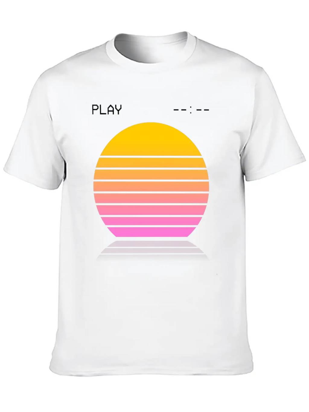 Vaporwave Video Relaxed Everyday Tee – Lightweight And Durable Cotton