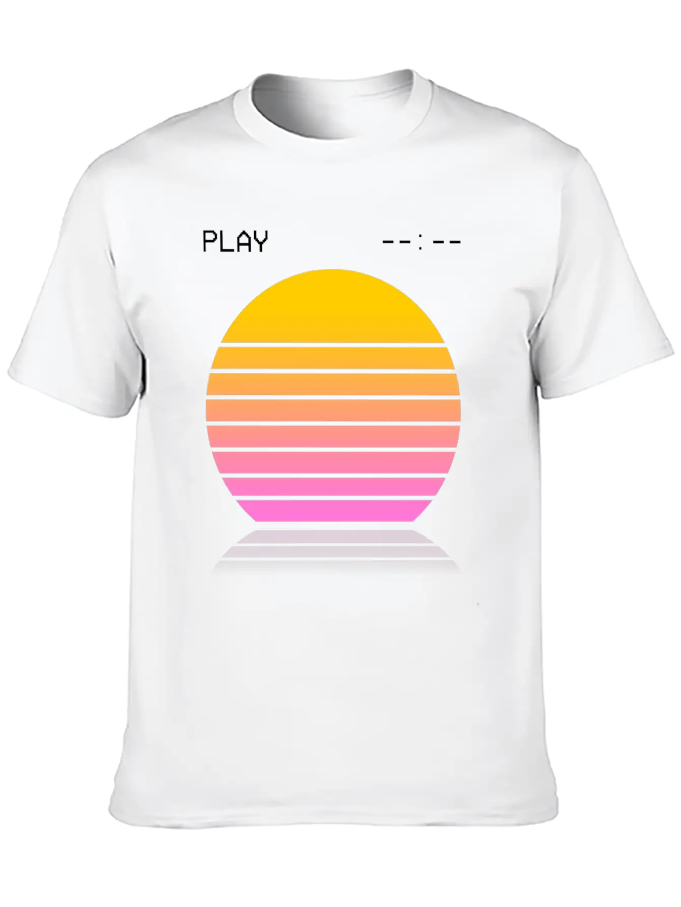 Vaporwave Video Relaxed Everyday Tee – Lightweight And Durable Cotton