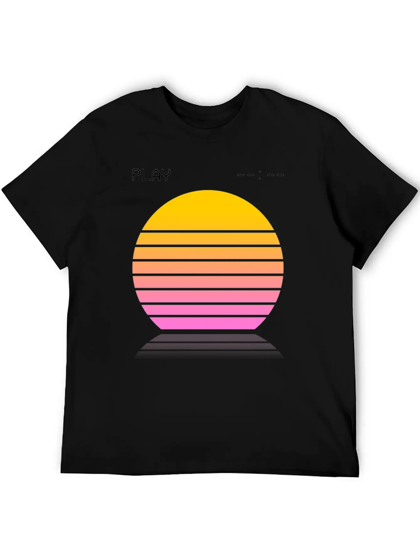 Vaporwave Video Relaxed Everyday Tee – Lightweight And Durable Cotton
