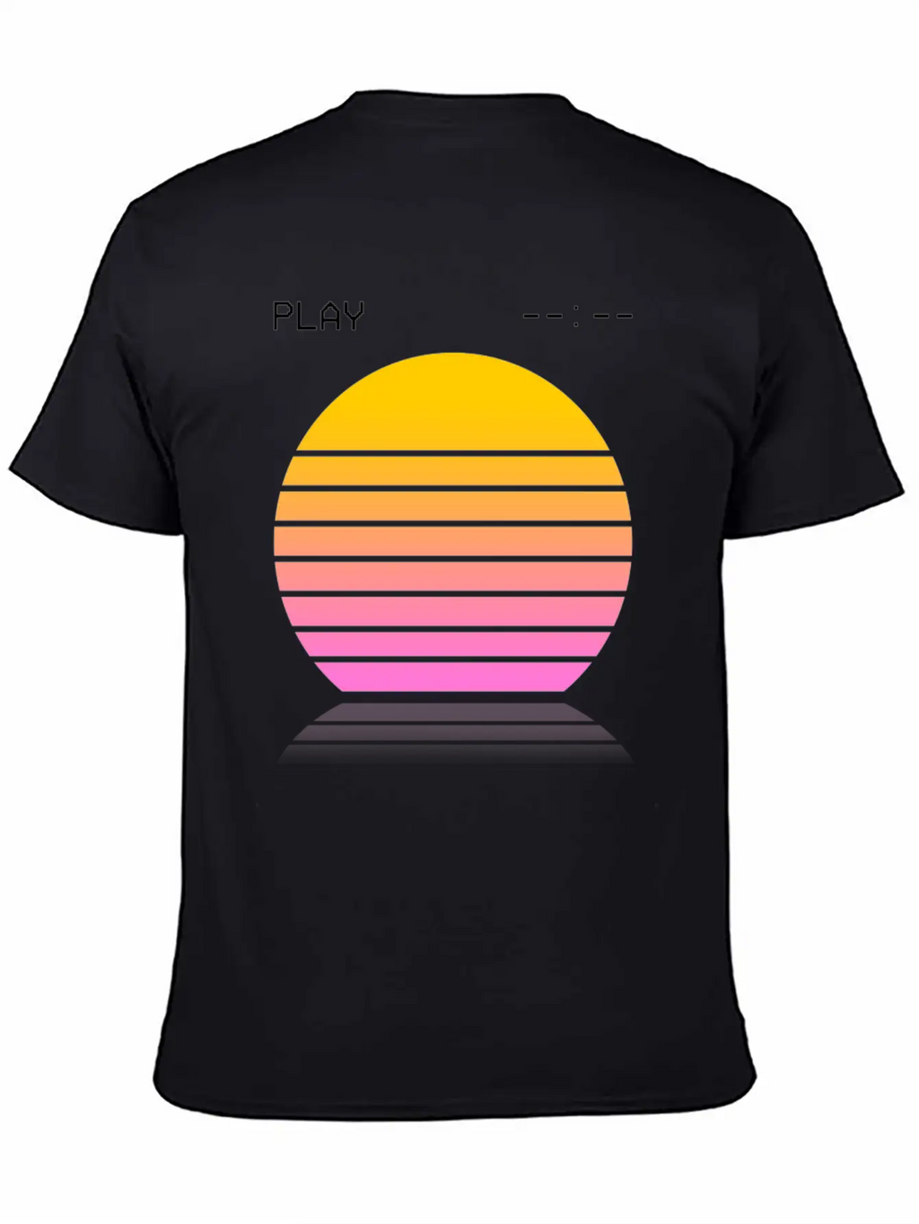 Vaporwave Video Relaxed Everyday Tee – Lightweight And Durable Cotton