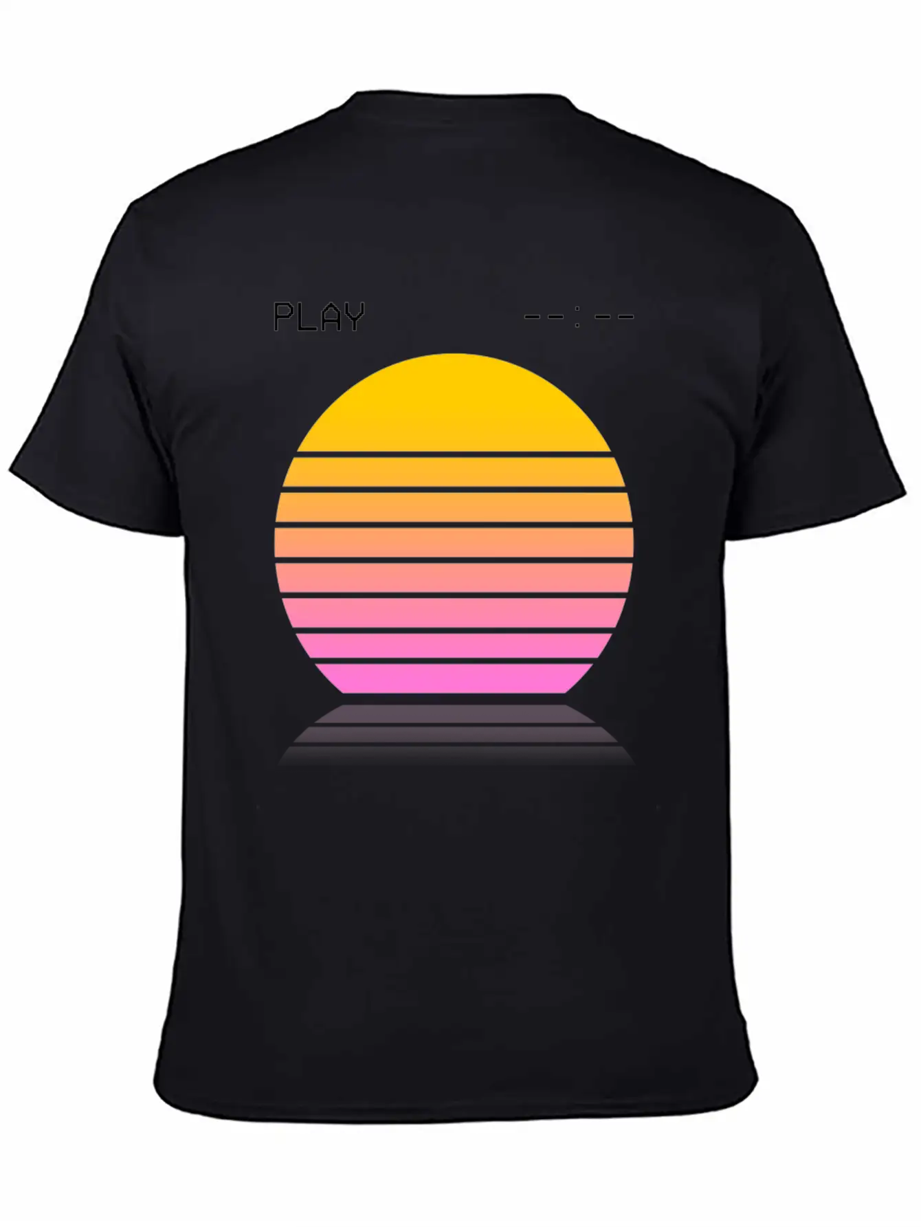 Vaporwave Video Relaxed Everyday Tee – Lightweight And Durable Cotton