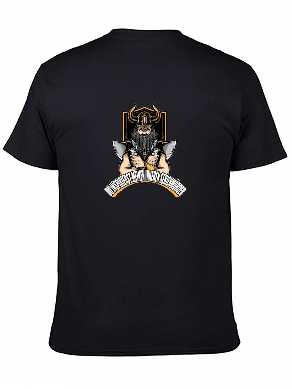 Viking Serial Killer Graphic T-Shirt