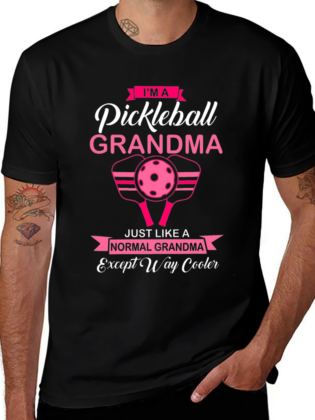 Pickleball Grandma T-Shirt - Cool Grandma Tee